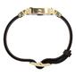 Womens Timex&#174; Gold-Tone Black to Brown Strap Watch - TW2W96400JT - image 2