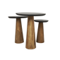 9th & Pike® Modern Brown Mango Wood Accent Table Set - image 10