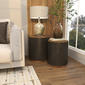 9th & Pike® 2pc. Rustic Black Metal Accent Table Set - image 11