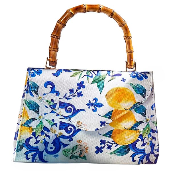 D’Margeaux® Lemon Top Handle Evening Bag