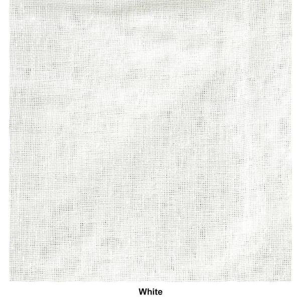 Opulence 2-Tone Yarn Dye Woven Ascot Valance - 37x22