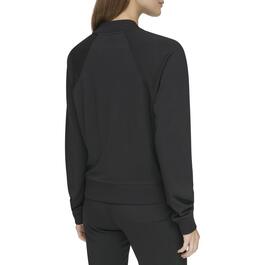 Womens Andrew Marc Sport V-Neck Raglan Pullover Sweatershirt