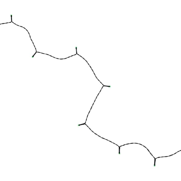Northlight Seasonal 20ct. Black Wire Green LED Christmas Lights