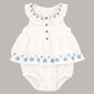 Baby Girl &#40;3-24M&#41; Carter&#8217;s&#174; Floral Embroidered Bodysuit Dress - image 2