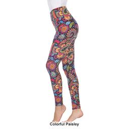 Womens White Mark Paisley Floral Leggings