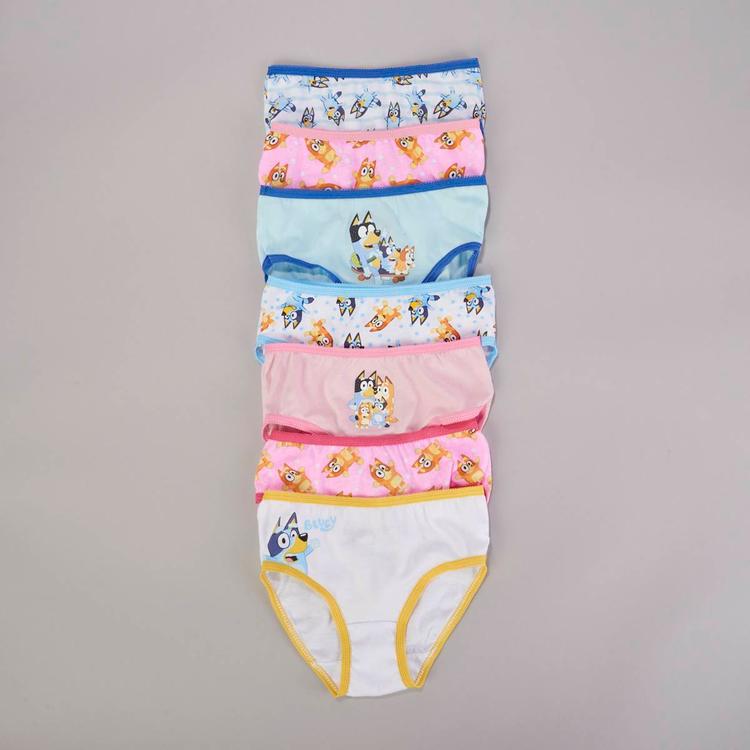Girls 7pk. Bluey Cotton Underwear