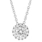 Nova Star® 14kt. White Gold & 1/2ctw. Lab Grown Diamond Pendant - image 2