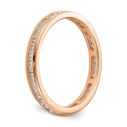 Pure Fire 14kt. Rose Gold Lab Grown Eternity Band