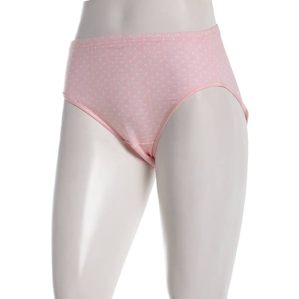 Womens Rene Rofe(R) Cotton Spandex High Cut Panties  - 2101-X951P1 - image 