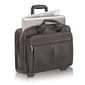 Solo Executive Leather Rolling Case - Dark Brown - image 4