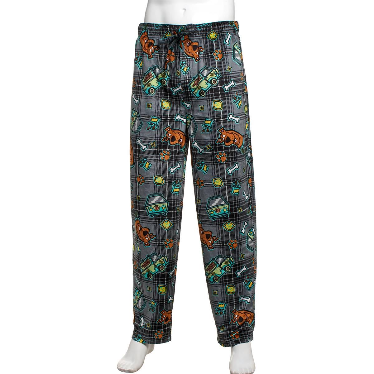Mens Scooby-Doo!(tm) Plaid Pajama Pants