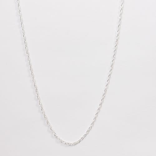 Pure 100 by Danecraft Silver Singapore 18in. Necklace - image 