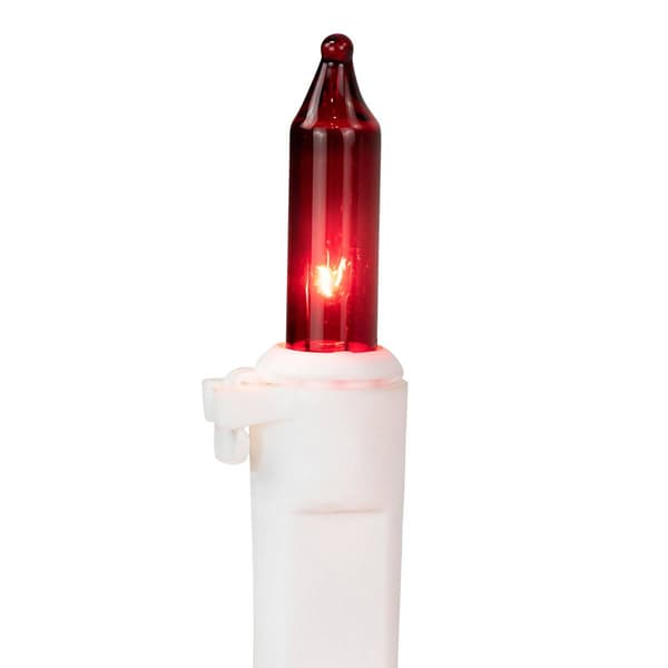 Northlight Seasonal 50 Red & Clear Mini Christmas Lights