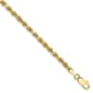 Gold Classics&#40;tm&#41; 10kt. Yellow Gold 3mm Rope Chain Bracelet - image 1