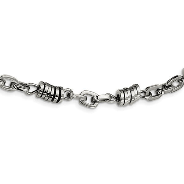 Mens Gentlemen's Classics&#40;tm&#41; Stainless Steel Polished Necklace - image 