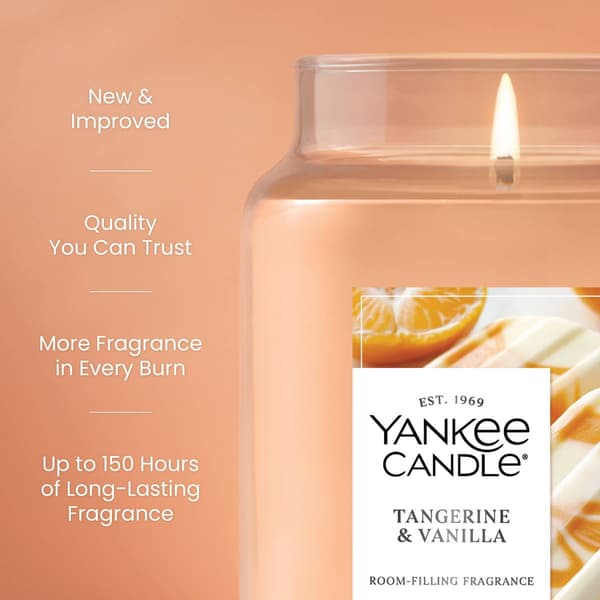 Yankee Candle® 22oz. Tangerine Vanilla Jar Candle