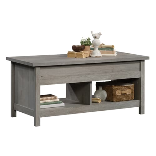 Sauder Cannery Bridge Lift Top Coffee Table - Mystic Oak