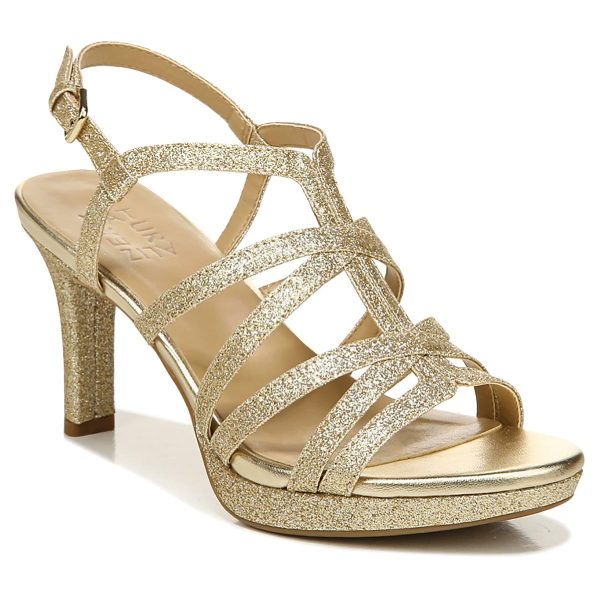 Womens Naturalizer Baylor Glitter Dress Sandals