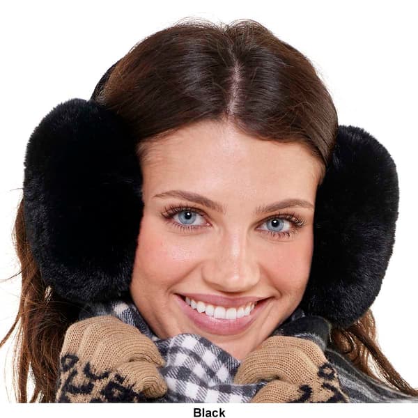 Womens Steve Madden Velvet Banded Earmuff - image 