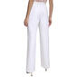 Petite Calvin Klein Straight Leg Cotton Dress Pants w/ Belt - image 2