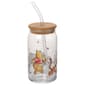 Disney Winnie the Pooh Daisy Chain 3D 16oz. Glass Sipper - image 1