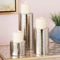 9th & Pike&#174; Silver Hammered Metal Candle Holders - Set of 3 - image 3
