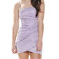 Juniors Crystal Doll Fairy Dust Slip Sheath Dress - image 3