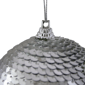 Northlight Silver Sequin Shatterproof Christmas Ornament - image 3