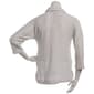 Petite Robert Louis 3/4 Sleeve Chest Pockets Popcorn Sweater - image 2