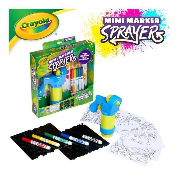 Crayola&#174; Mini Maker Sprayer w/ Washable Markers
