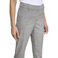 Womens Calvin Klein Button Front Heathered Slim Pants - image 3