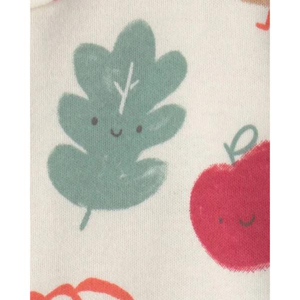 Baby Unisex (NB-9M) Thanksgiving 2-Way Zip Pajamas