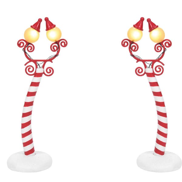 Department 56 Nightmare Before Christmas Town Street Lights - image 