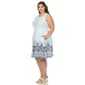 Plus Size White Mark Fit & Flare Knee Length Dress - image 2