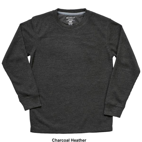 Boys (8-20) Architect® Solid Thermal Crew Neck T-Shirt