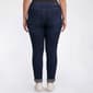 Plus Size Bleu Denim Roll Cuff Skinny Ankle Jeans - image 2