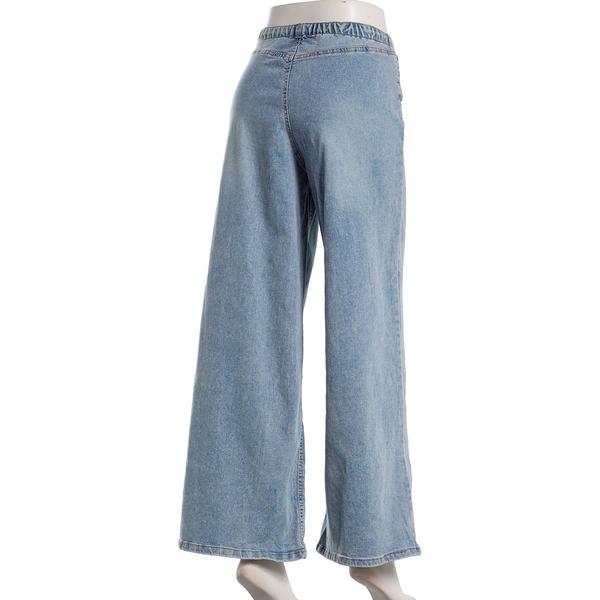 Juniors Madden Girl Toggle Waist Low Rise Slouchy Jeans