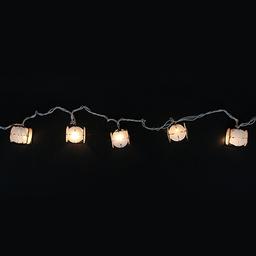 Sienna 10ct. Pearlized Lantern Party Patio Christmas Lights