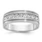 Mens Gentlemens Classics&#40;tm&#41; 14kt. White Gold 1/2ctw. Diamond Ring - image 1