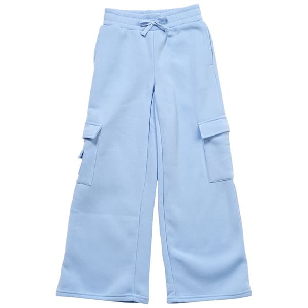 Girls (7-14) 1st Kiss(R) Wide Leg Cargo Sweatpants - image 