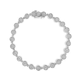 Haus of Brilliance 2ctw. Round Diamond Link Bracelet