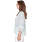 Petite Ruby Rd. Renaissance Romance 3/4 Sleeve Floral Blouse - image 3