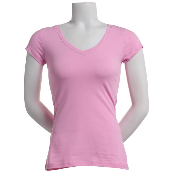 Juniors Aveto Basic V-Neck Tee