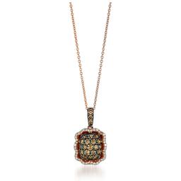 Le Vian(R) Chocolate Diamond Cluster Pendant