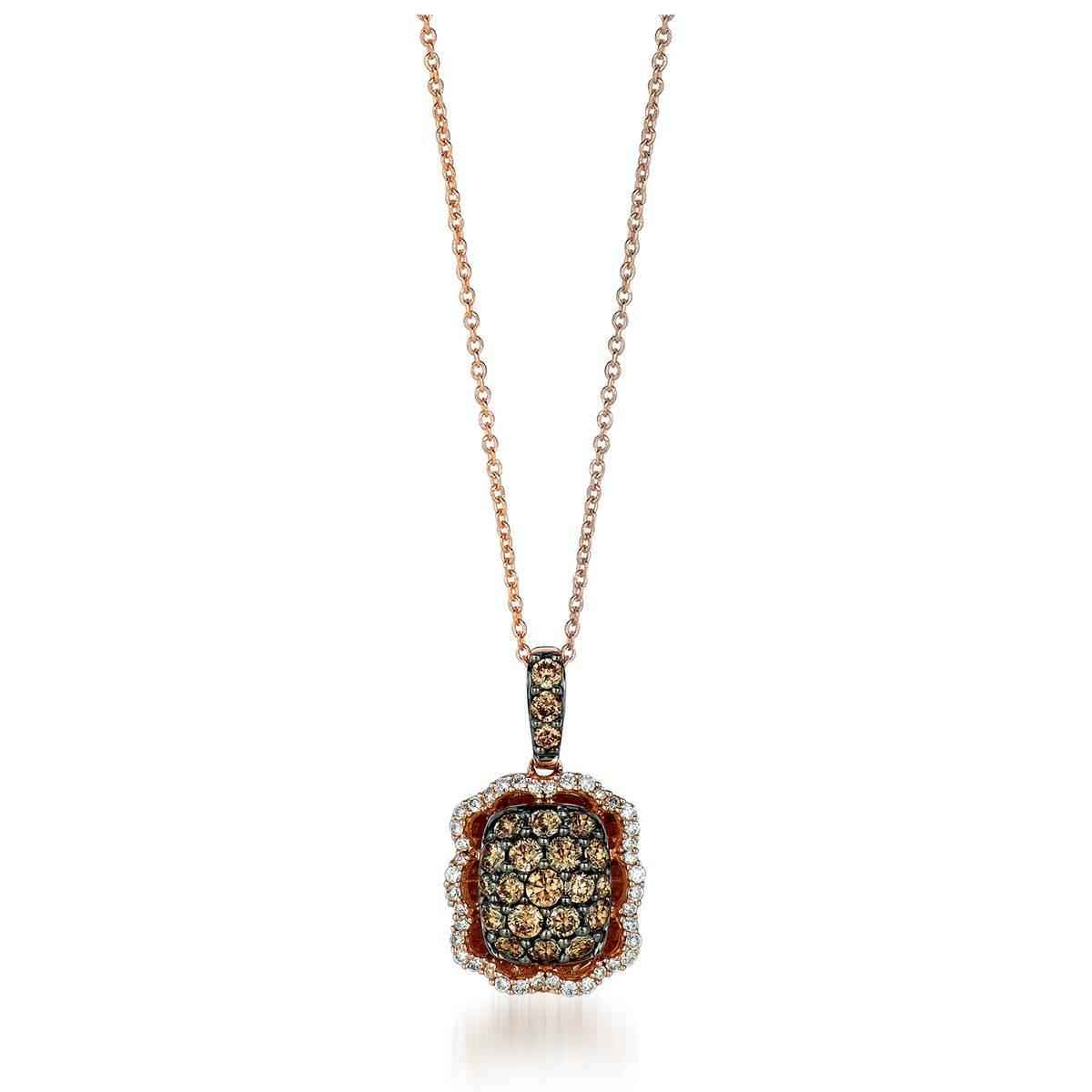 Le Vian(R) Chocolate Diamond Cluster Pendant