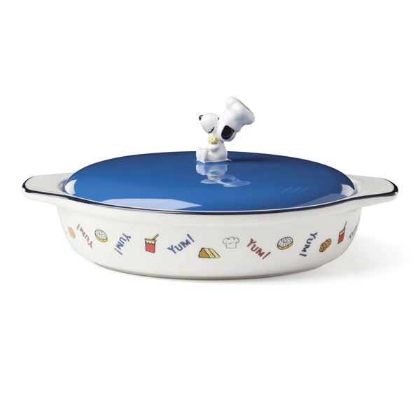 Lenox® Chef Snoopy Covered Casserole Dish