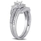 Loveblooms™ 10kt. White Gold 1/3ctw. Bridal Set - image 2