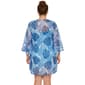 Plus Size Cover Me Tropical Onion Skin Tunic Swim Cover-Up - image 2