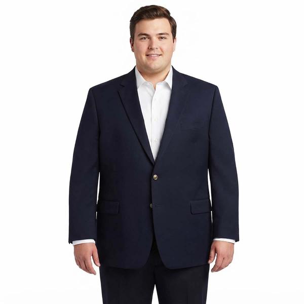 Mens Preswick & Moore(R) Portly Blazer - Navy - image 