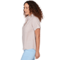 Petite Hearts of Palm Cool & Collected Stripe Woven Blouse - image 4